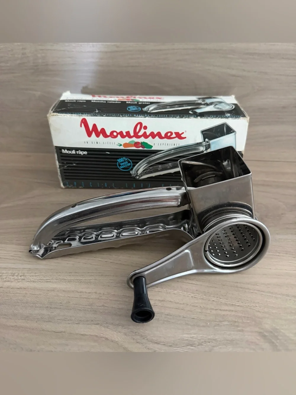 Moulinex Mouli Rotary Grater Slicer 456 France